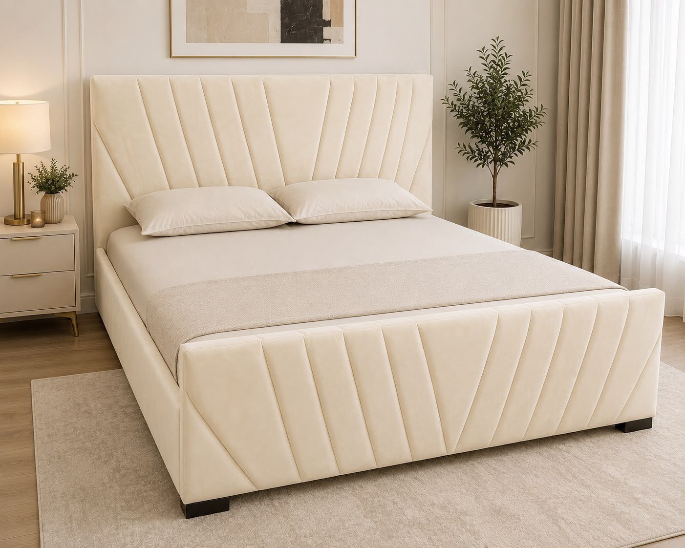 Furnestic beds with mattress