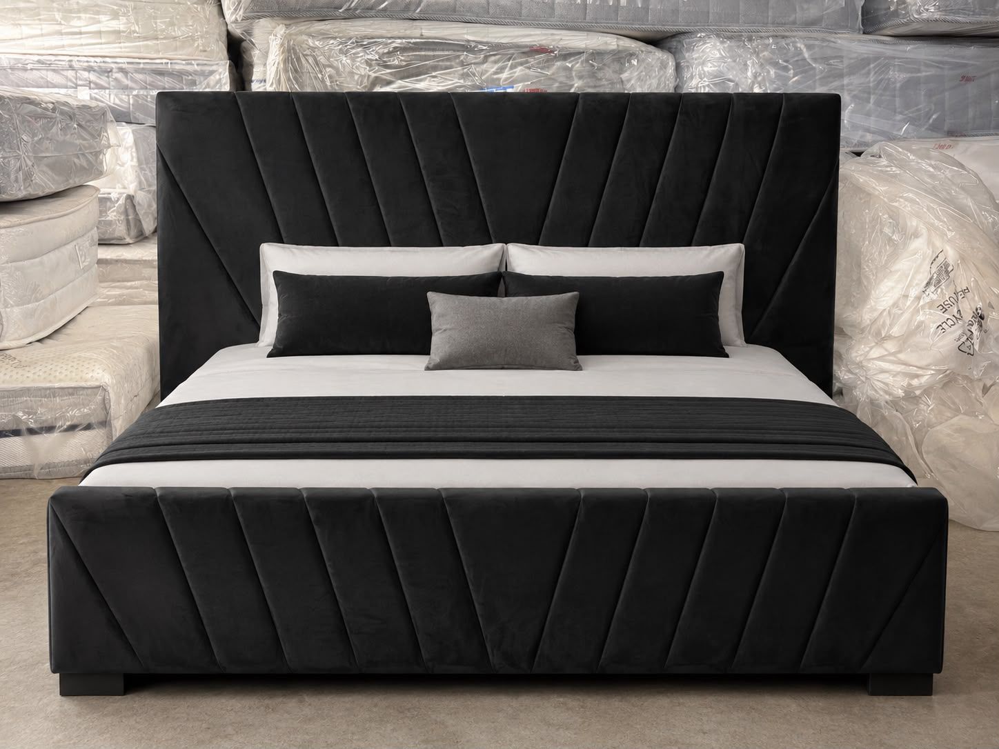 Furnestic beds with mattress — alternate